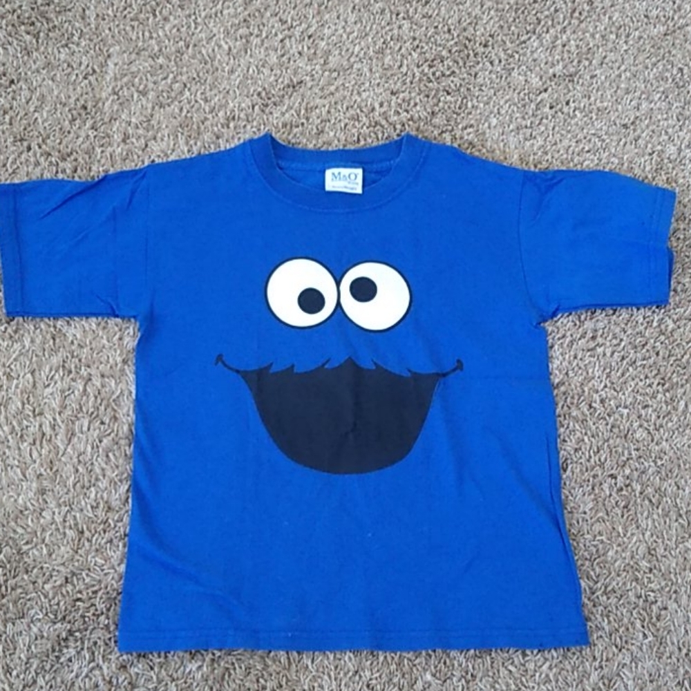 Cookie monster kids shirt